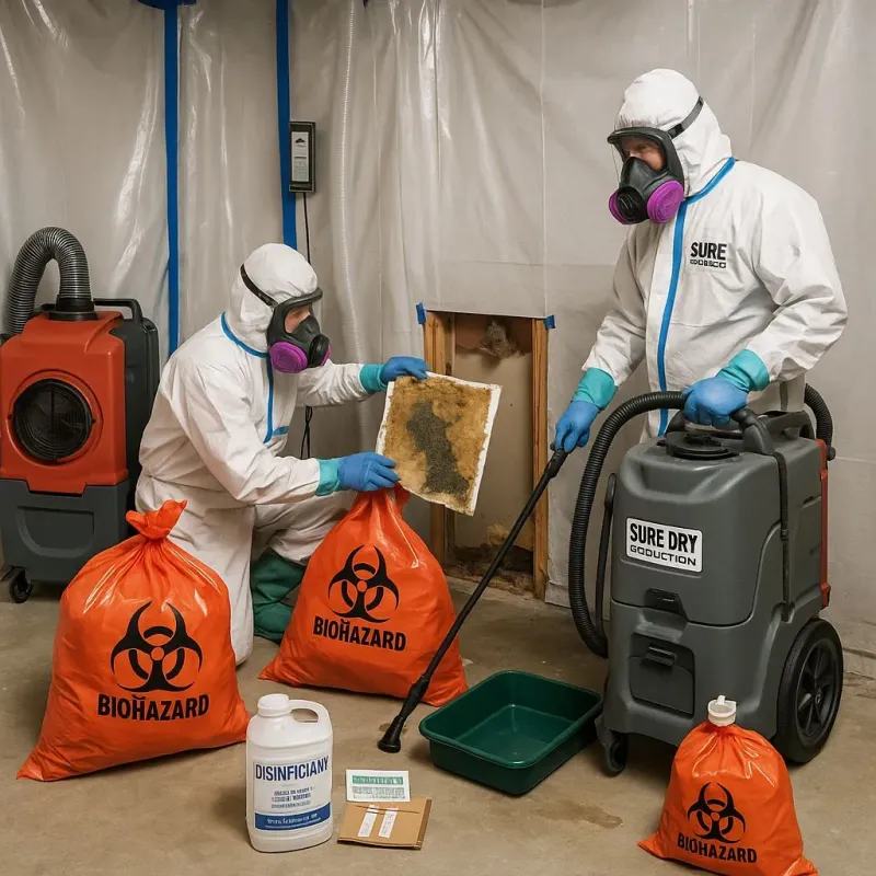 Contaminated Water Handling Protocols process in Lithia Springs, GA